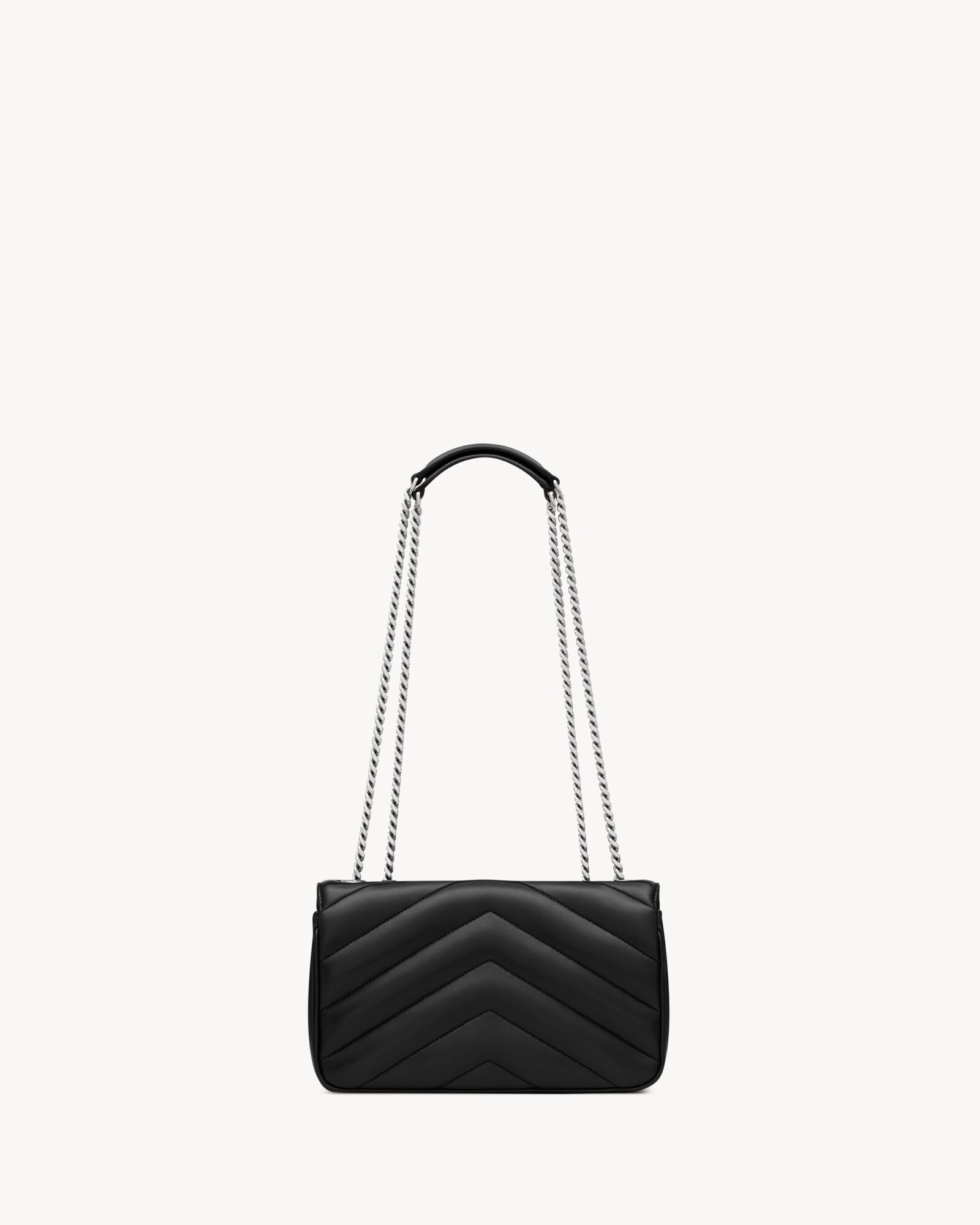 Loulou Small Matelassé Lambskin Crossbody Bag - Natural Tan