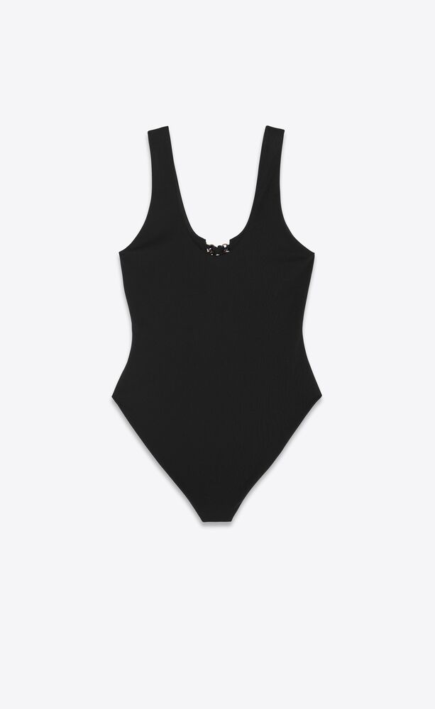 SAHARIENNE One-piece swimsuit | Saint Laurent | YSL.com