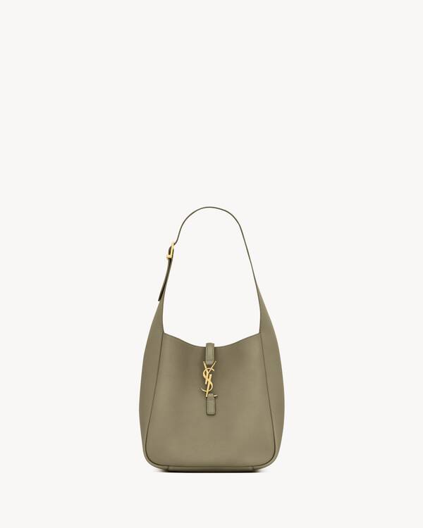 LE 5 À 7 supple small IN GRAINED LEATHER