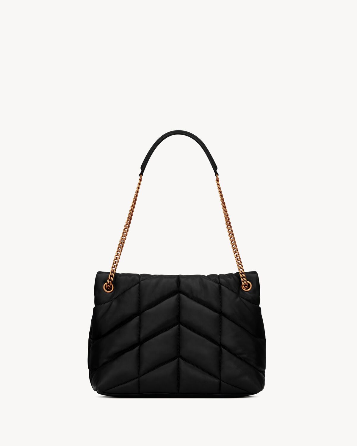 생로랑 나파 가죽 푸퍼 미디엄 숄더백 5774751EL071000