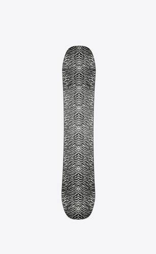 zai zebra print snowboard