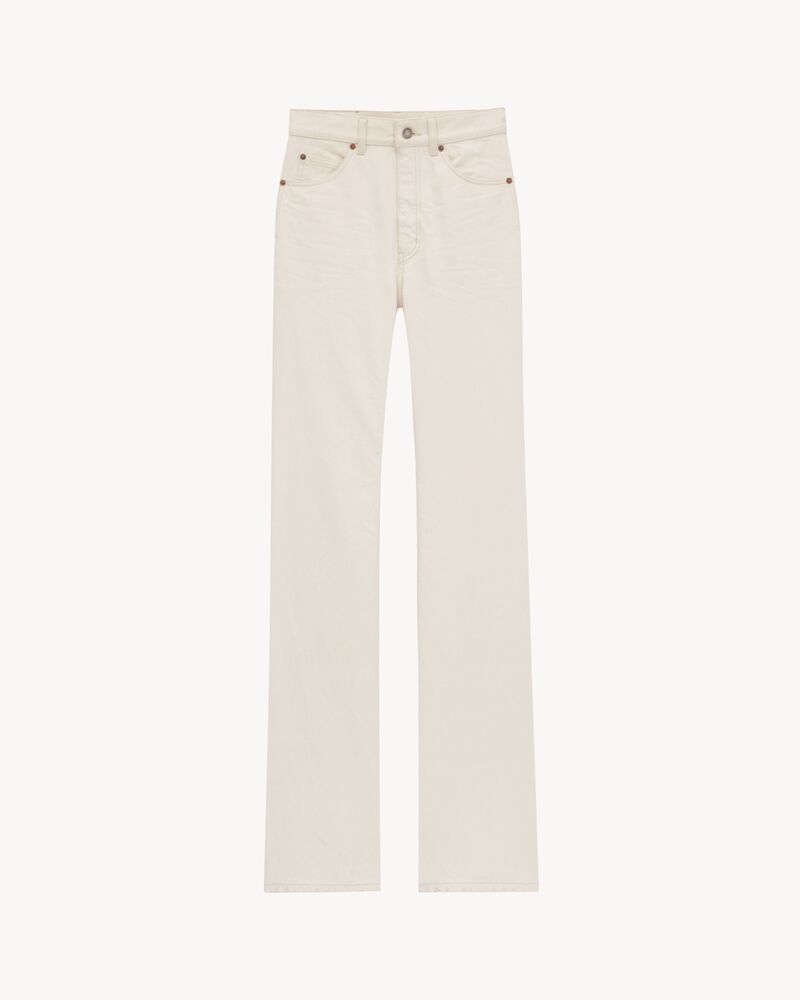 Jeans anni ’70 in denim almond milk