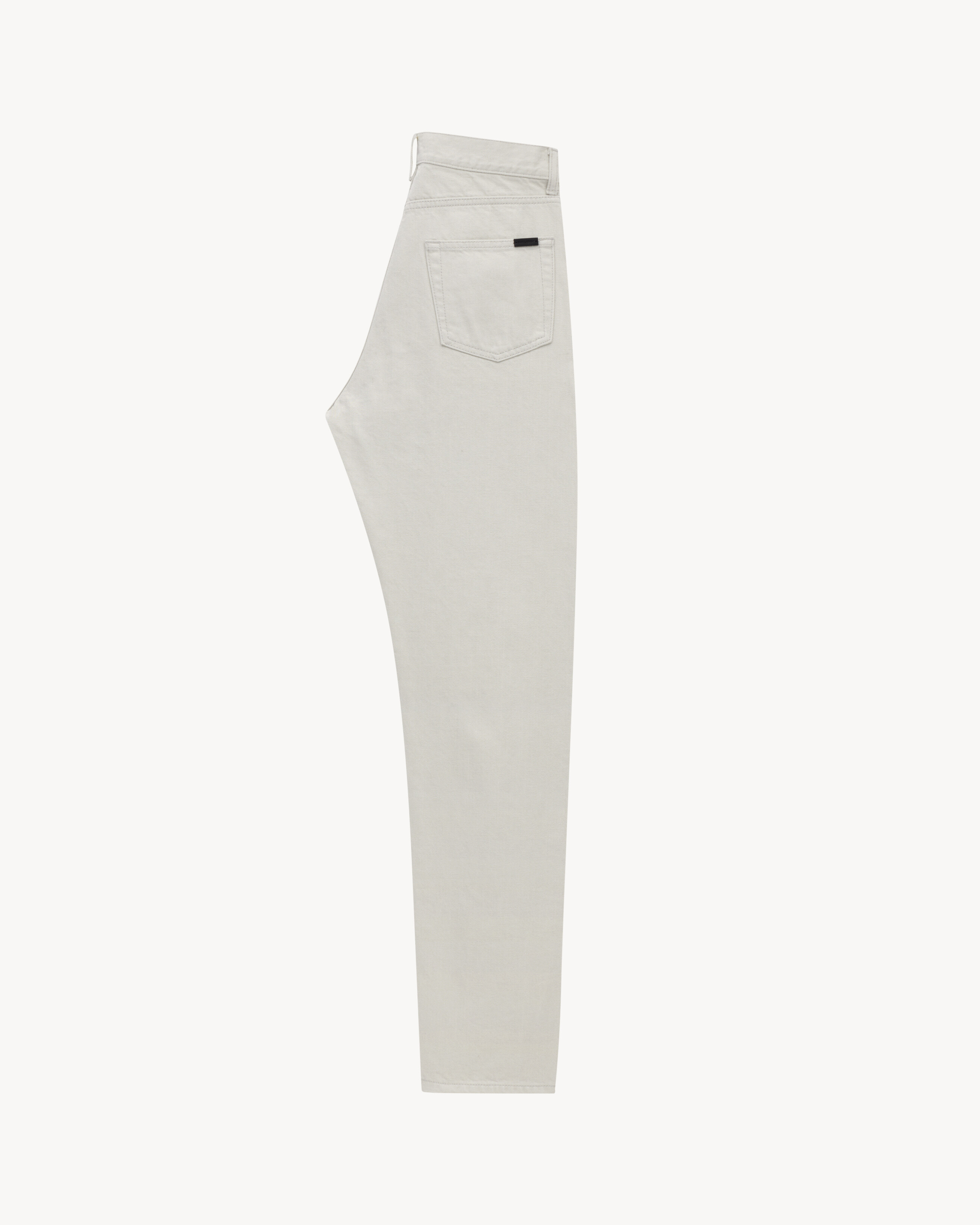 Slim-Fit Jeans in Chalk White denim