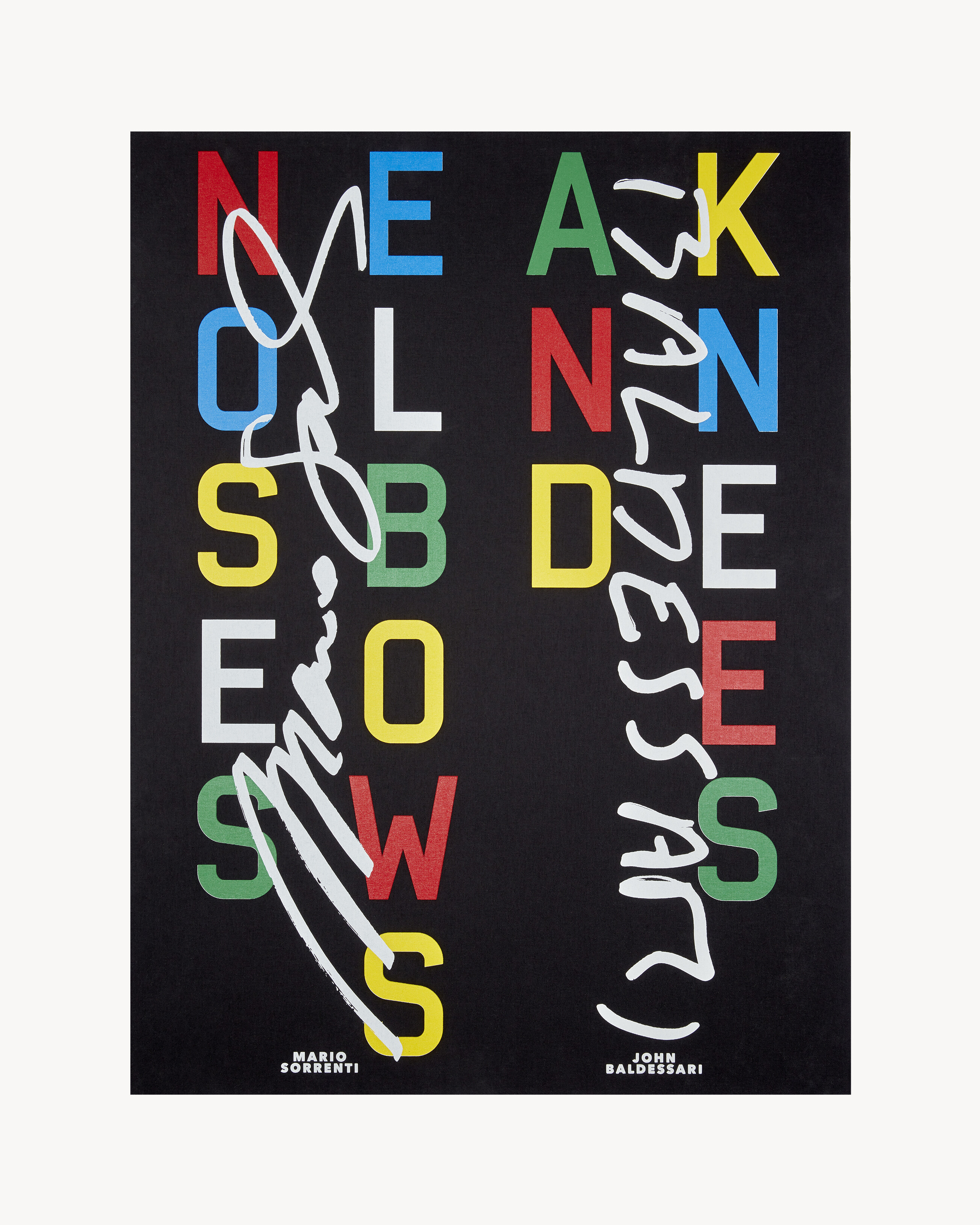 Noses Elbows and Knees by Mario Sorrenti and John Baldessari