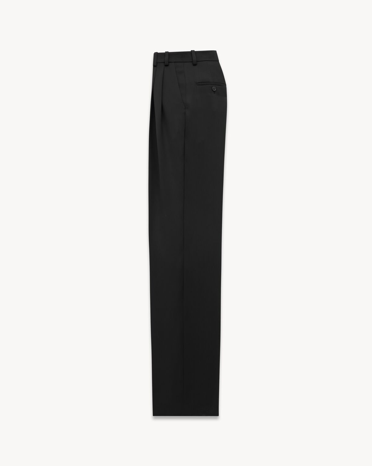 Pantalon en satin de soie