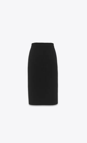 pencil skirt in knit
