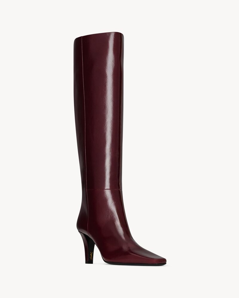 JILL boots in smooth leather