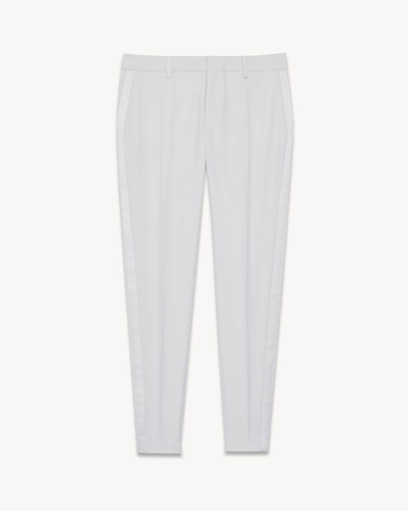 tuxedo pants in grain de poudre