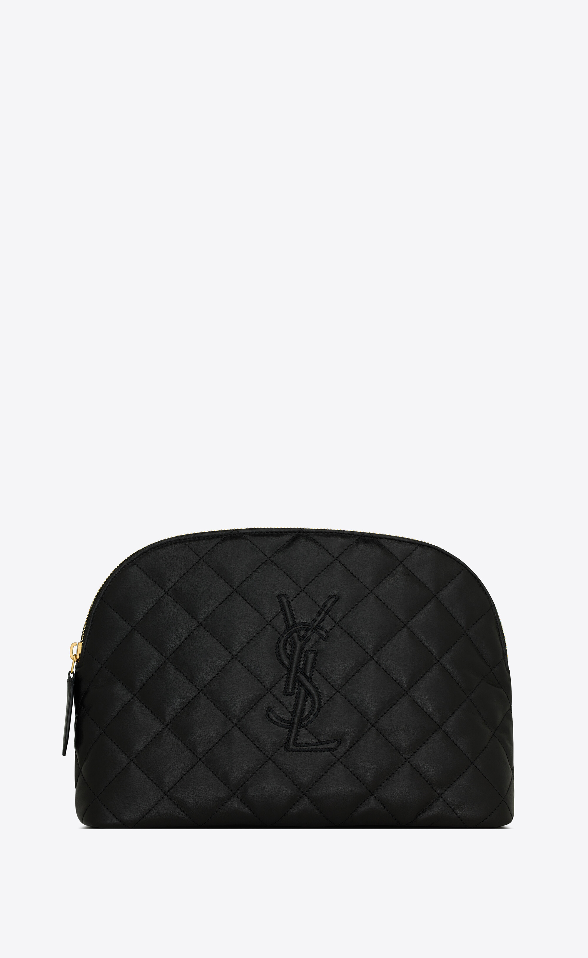 Large cosmetic pouch quilted leather | Laurent | YSL.com