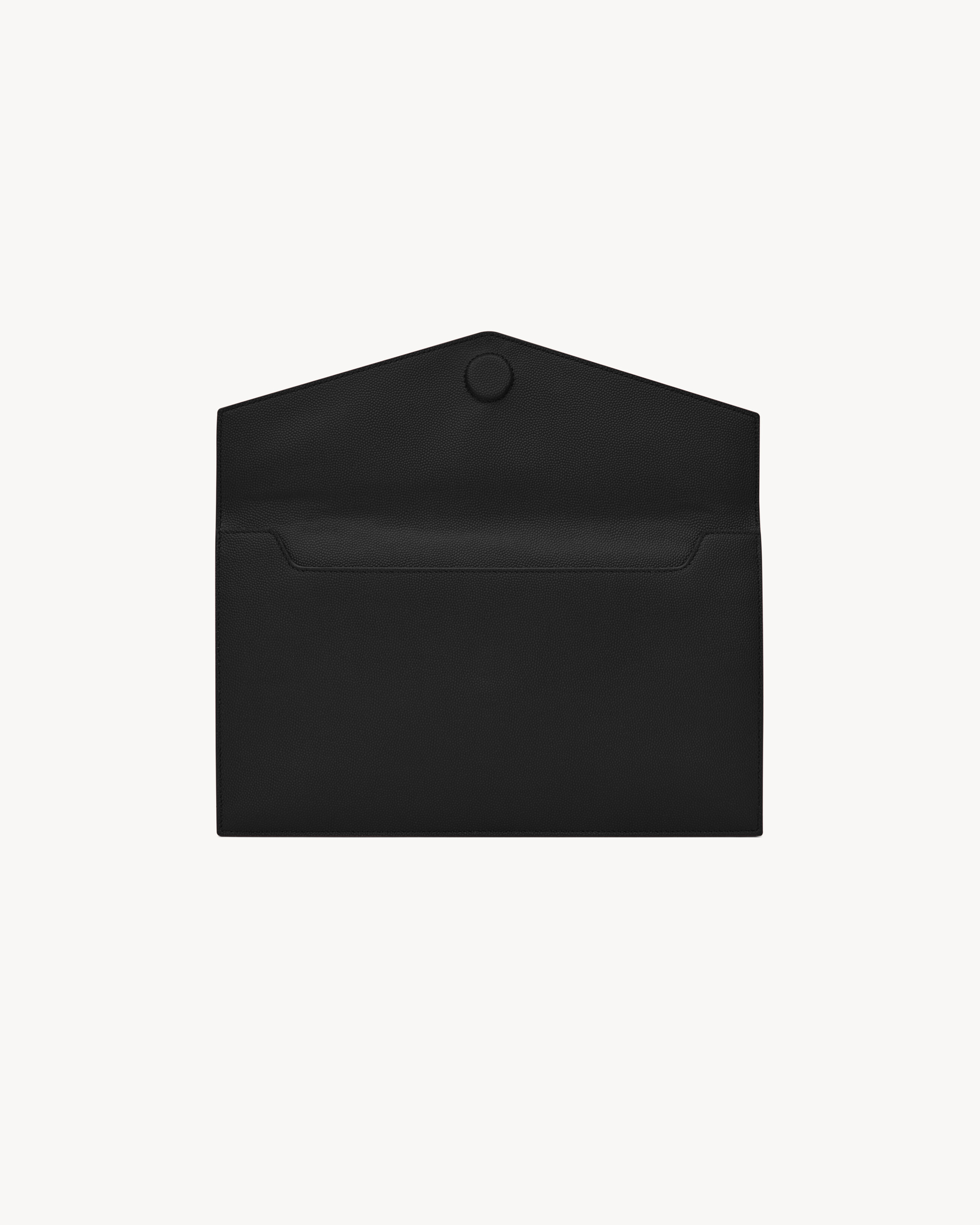 uptown pouch in grain de poudre embossed leather