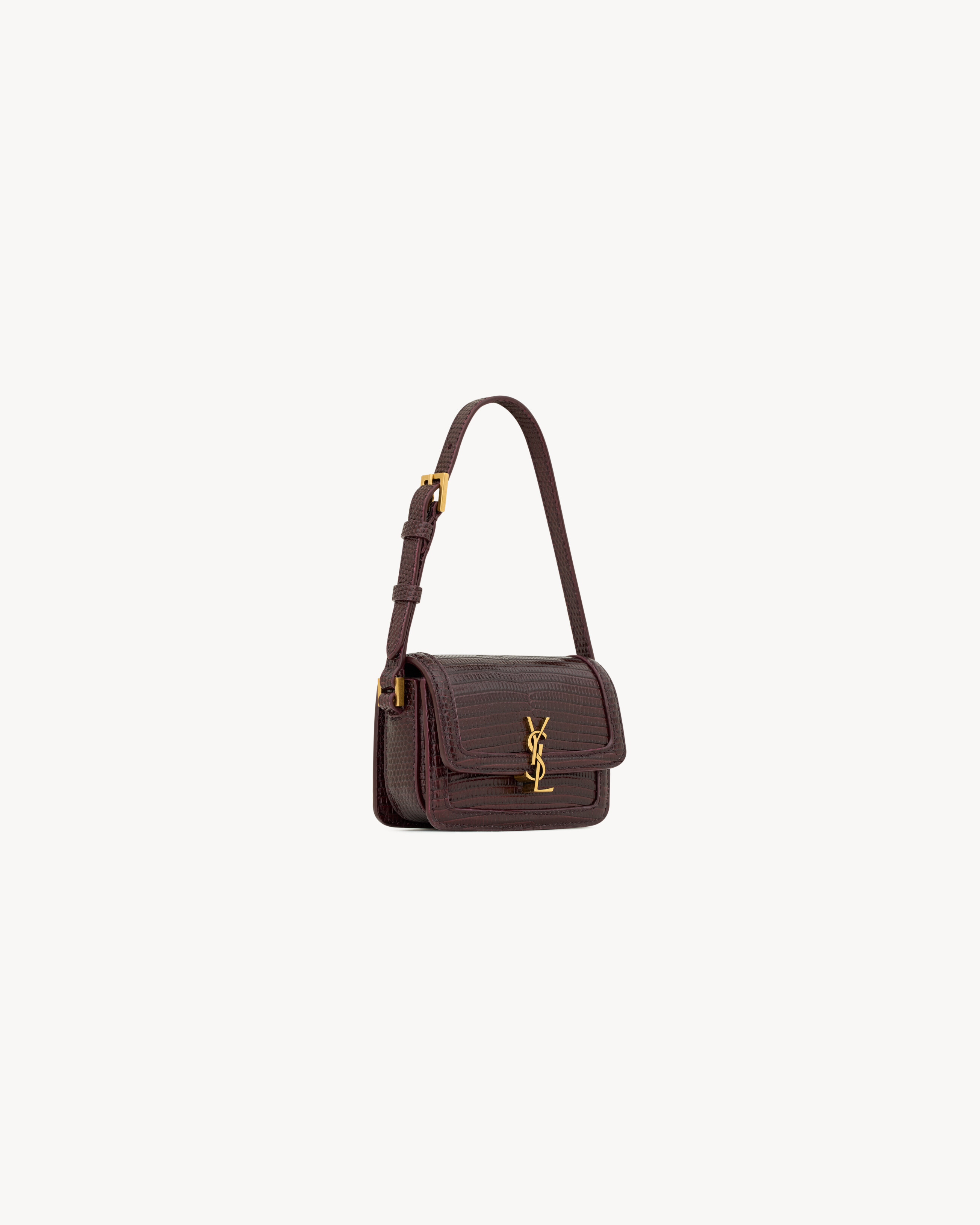 SOLFERINO micro bag in lizard