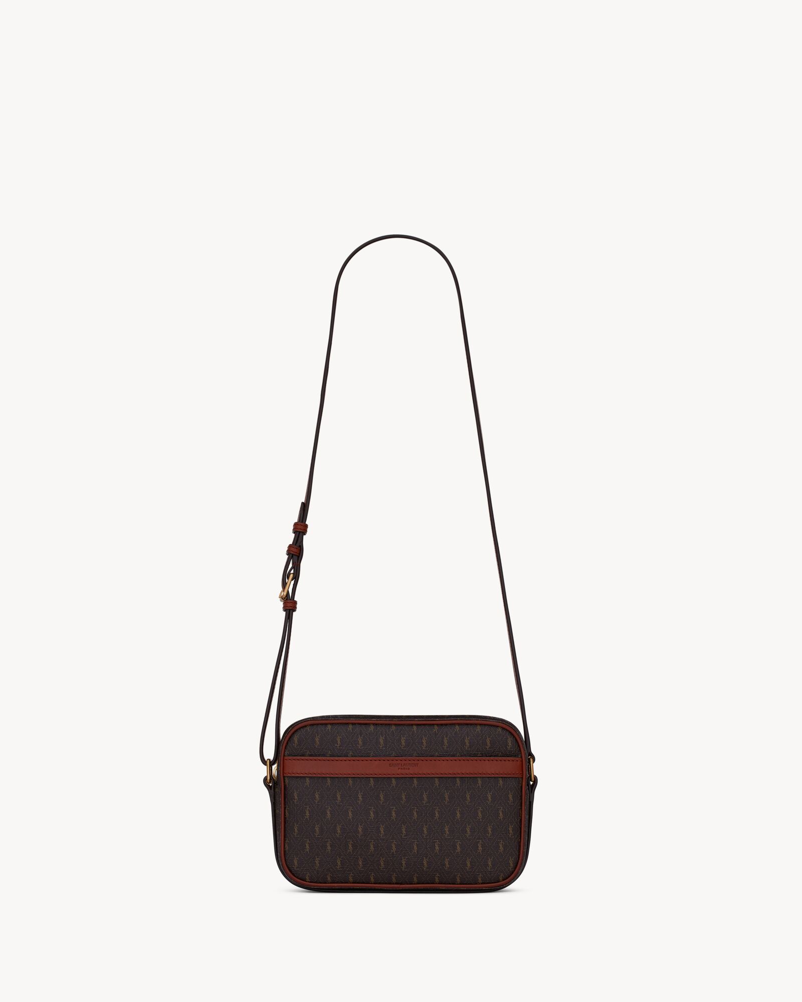 LE MONOGRAMME CAMERA BAG IN CASSANDRE CANVAS AND SMOOTH LEATHER Saint Laurent YSL AU