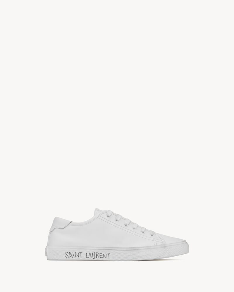 All white saint laurent sneakers Clearance