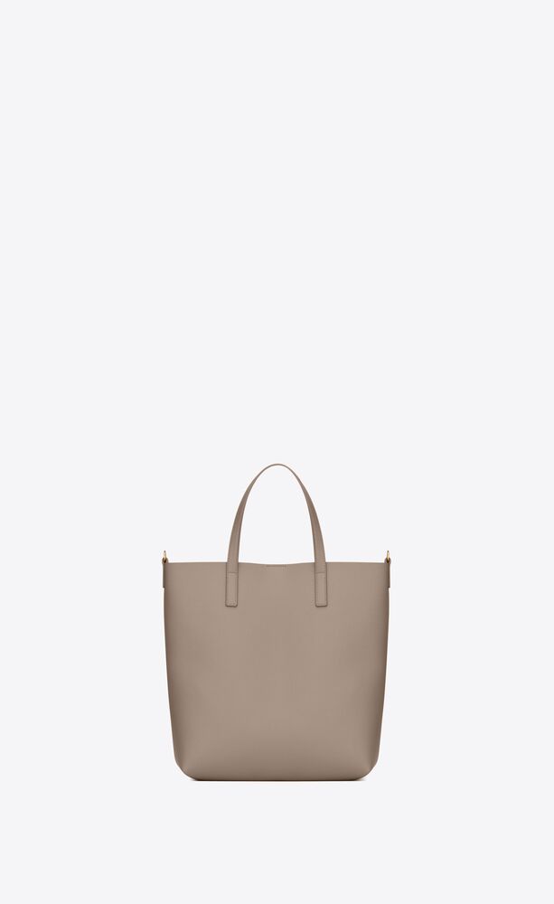 Saint Laurent Shopping Toy Leather Tote in Brown