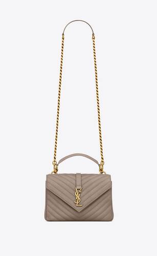 Yves Saint Laurent Pink Medium College Bag – Bagaholic