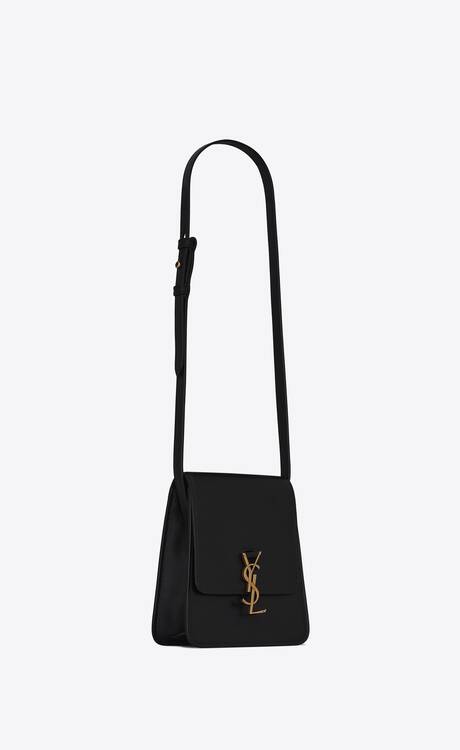 KAIA NORTH/SOUTH SATCHEL IN VEGETABLE-TANNED LEATHER | Saint Laurent ...