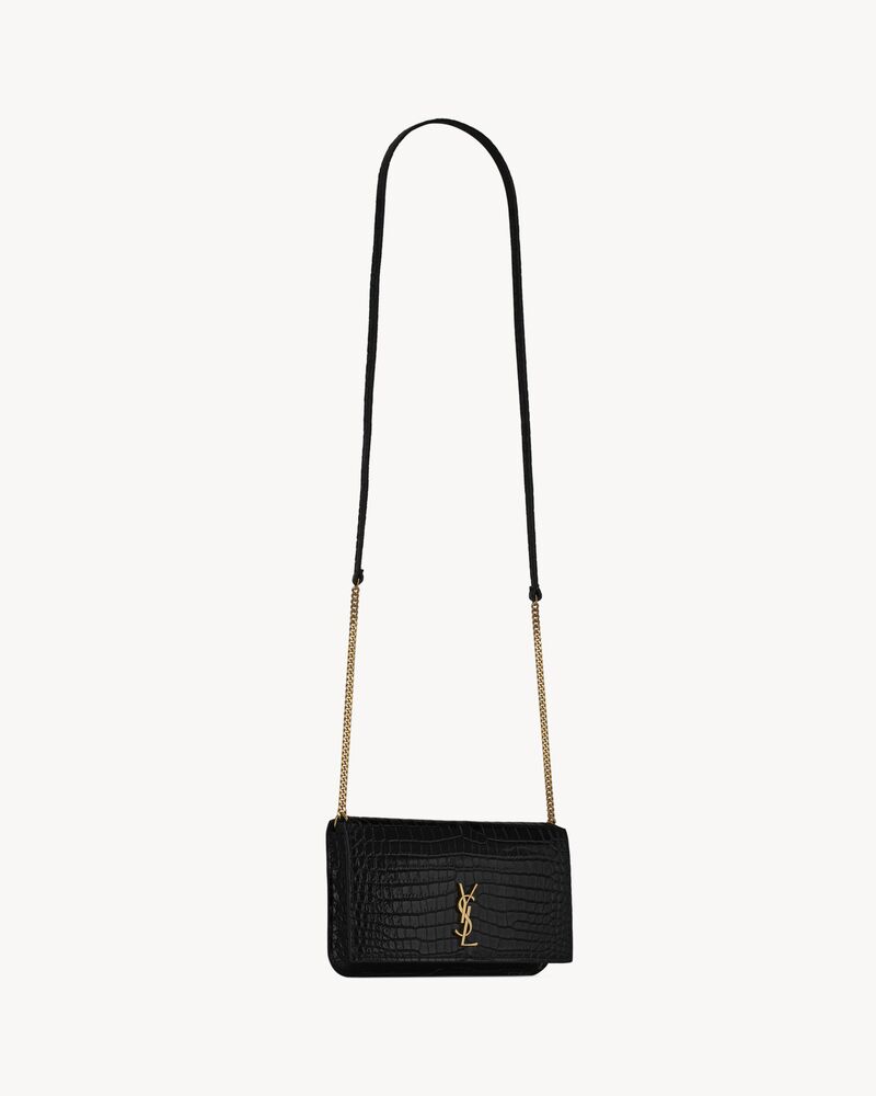 ホットなアイテム、ホットな節約 in holder phone CASSANDRE SHINY leather crocodile-embossed パンツ