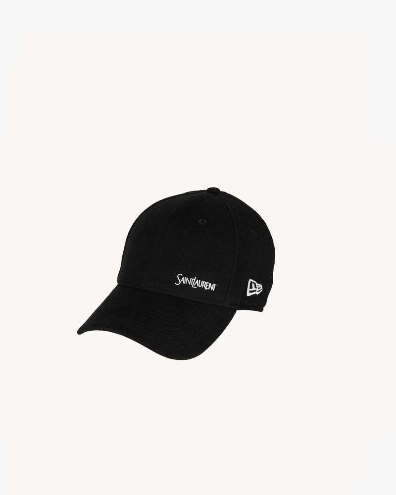 Saint Laurent Baseball Cap in Black