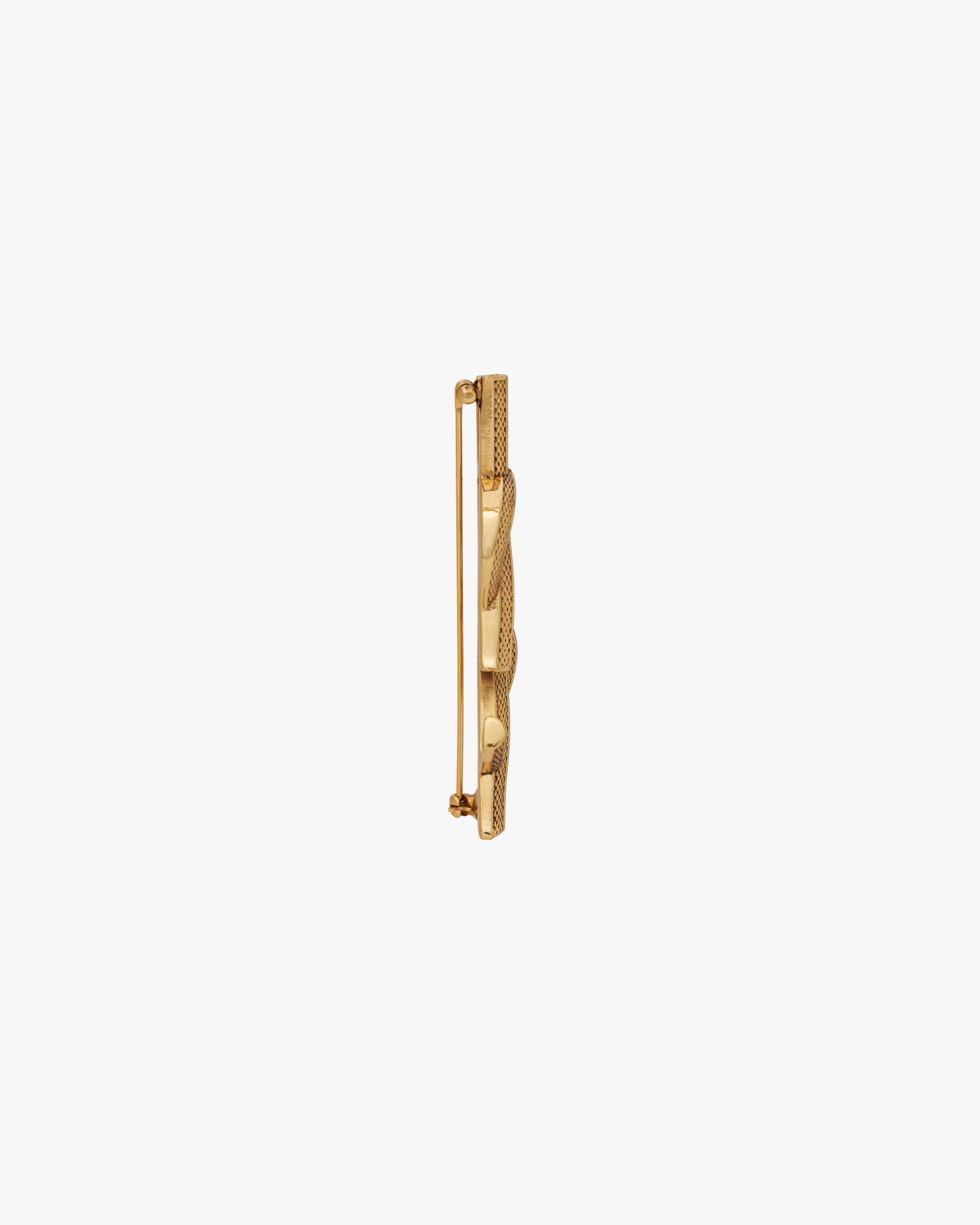 CASSANDRE snake brooch in metal