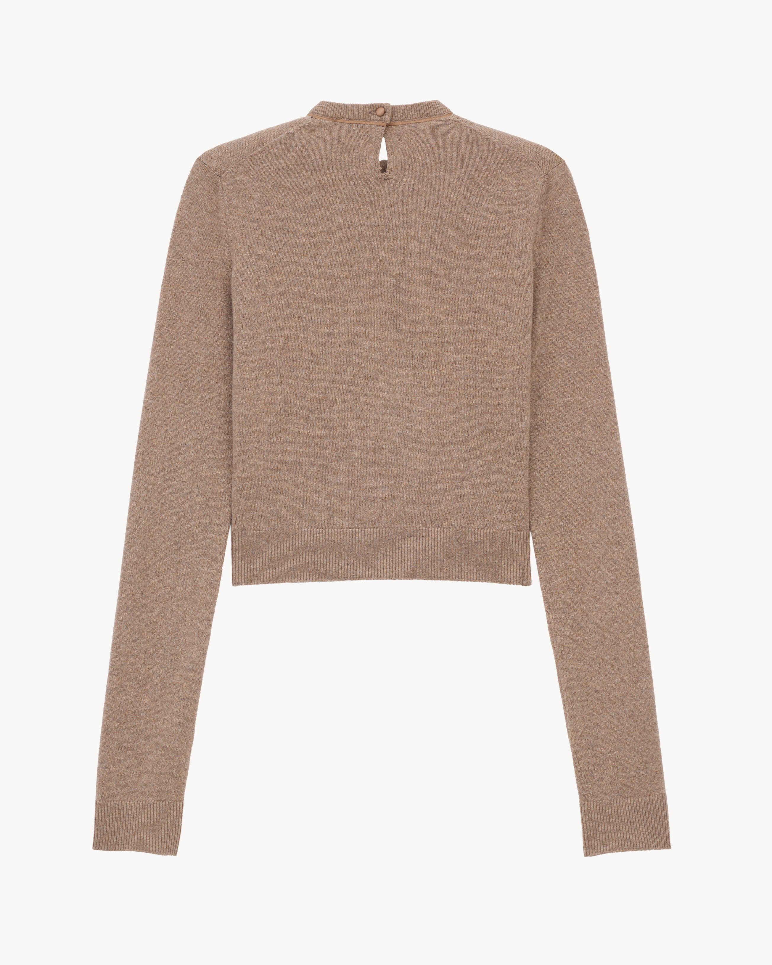 crewneck sweater in wool