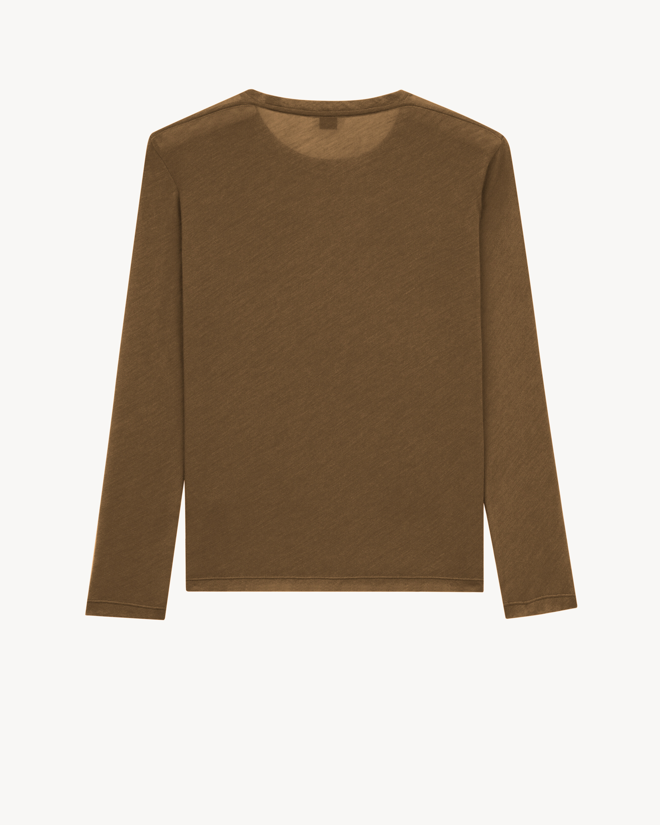 sweater in cashmere and silk jersey