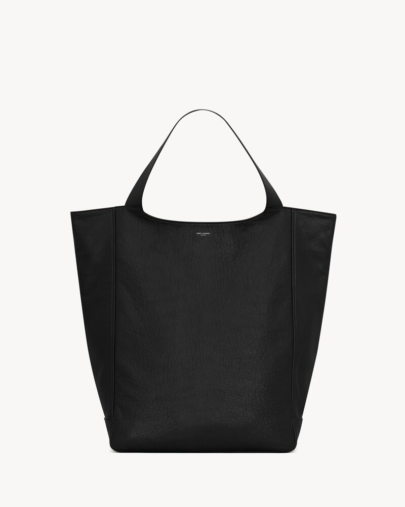 SAINT LAURENT Maxi Tote In Grained Leather | Saint Laurent | YSL.Com