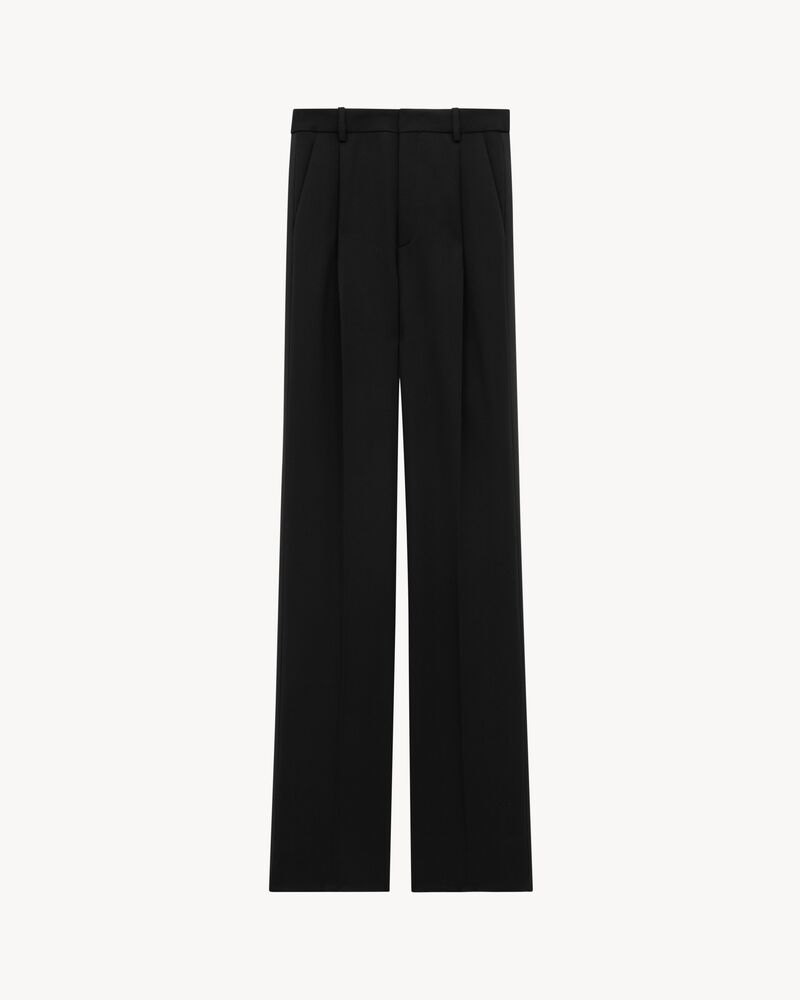 tuxedo pants in grain de poudre