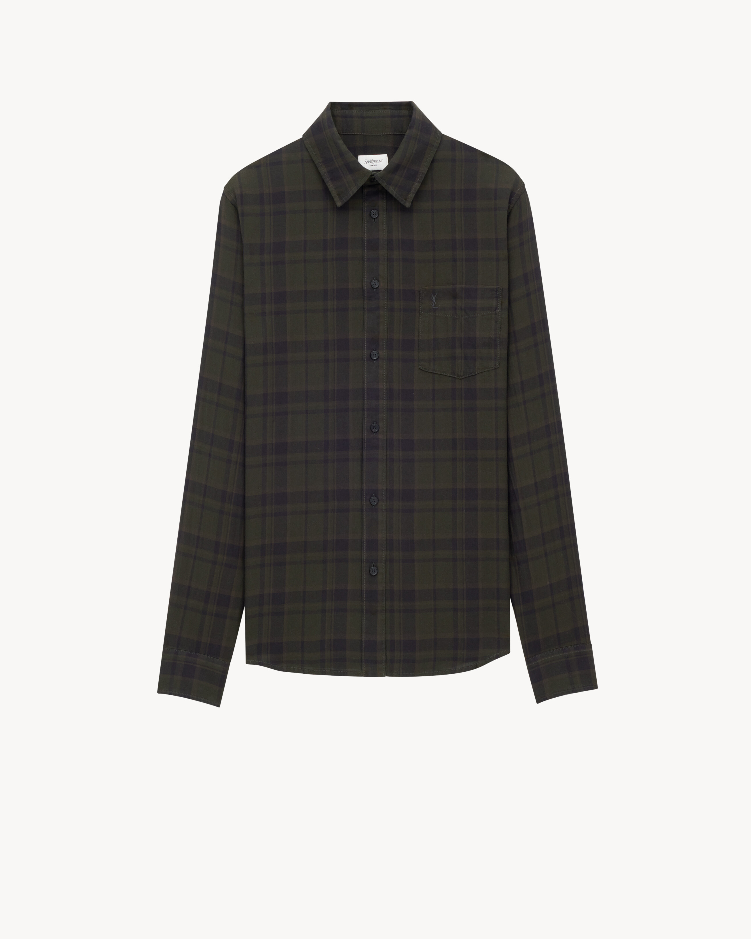CASSANDRE shirt in cotton check