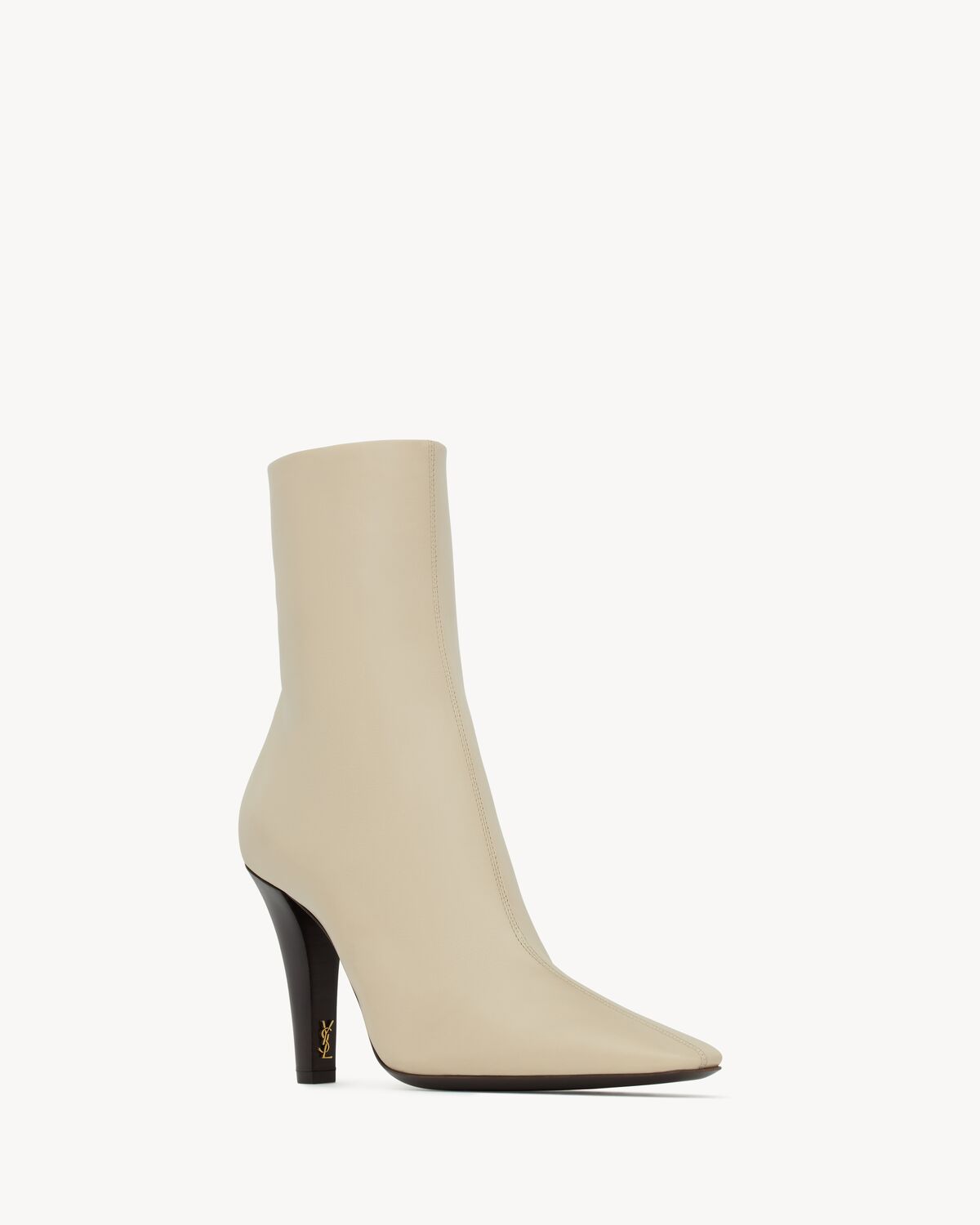 jill booties in smooth leather