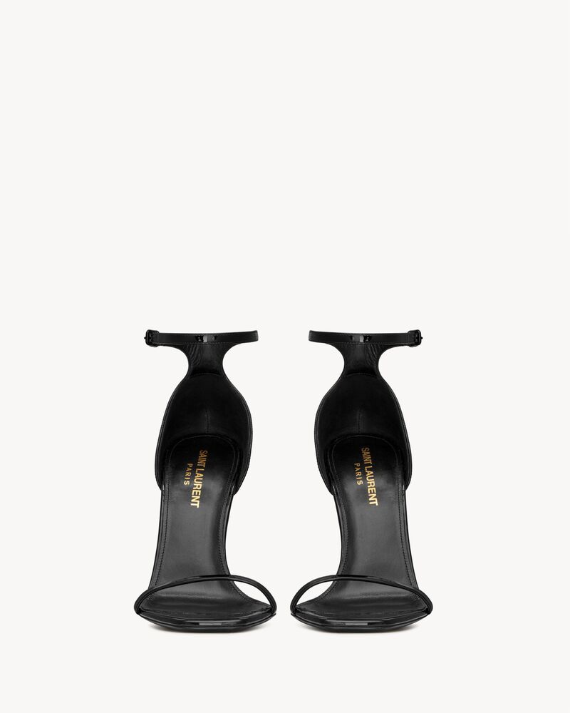 ysl black and gold shoes