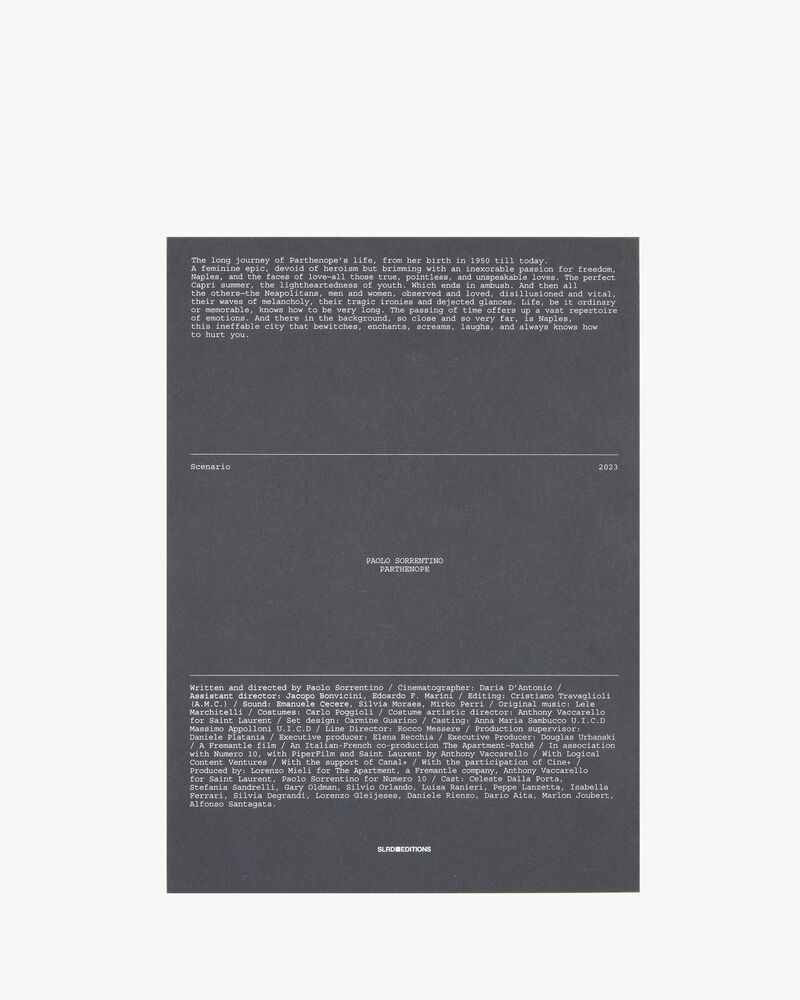 SL EDITIONS: PARTHENOPE