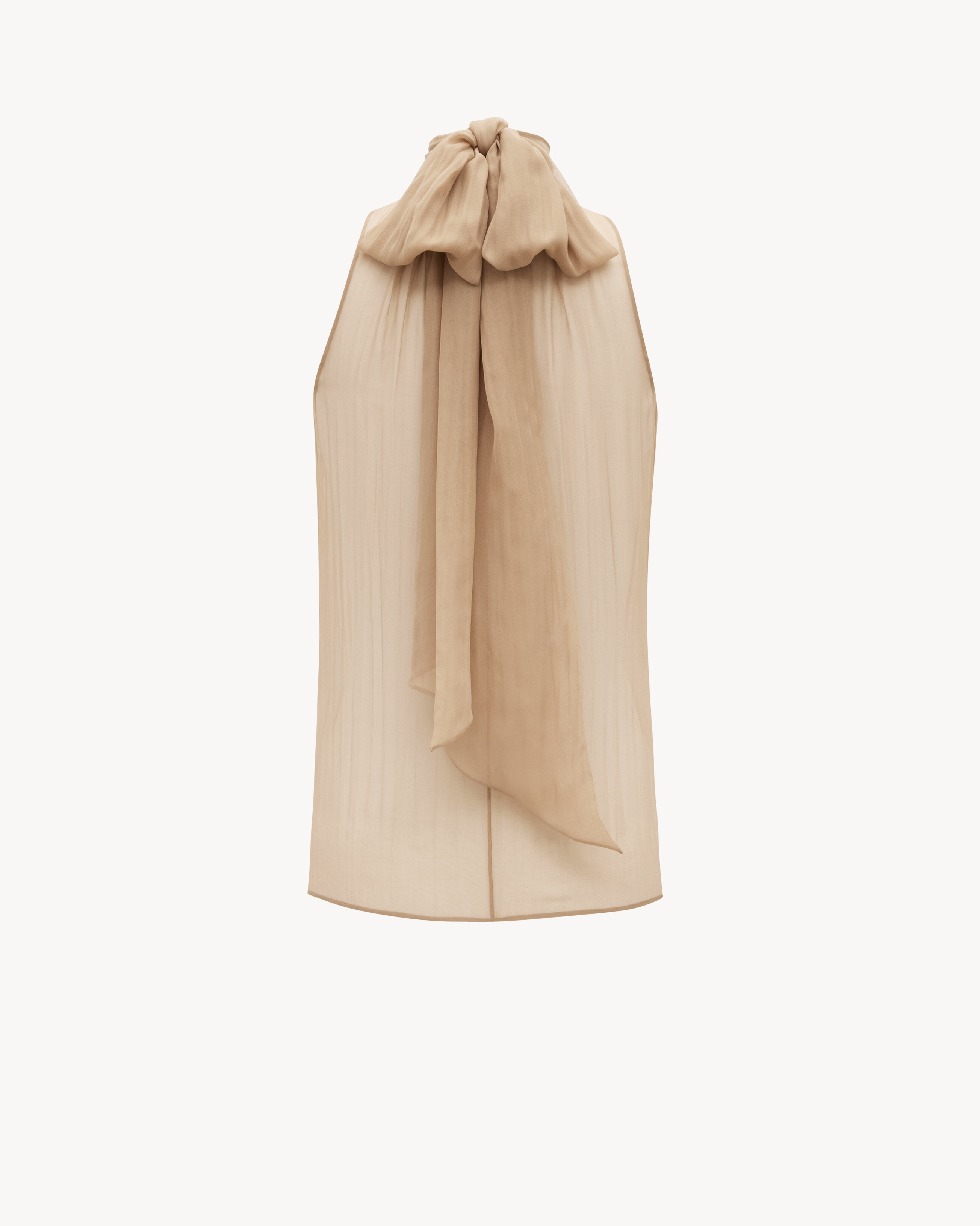 Blouse in silk muslin