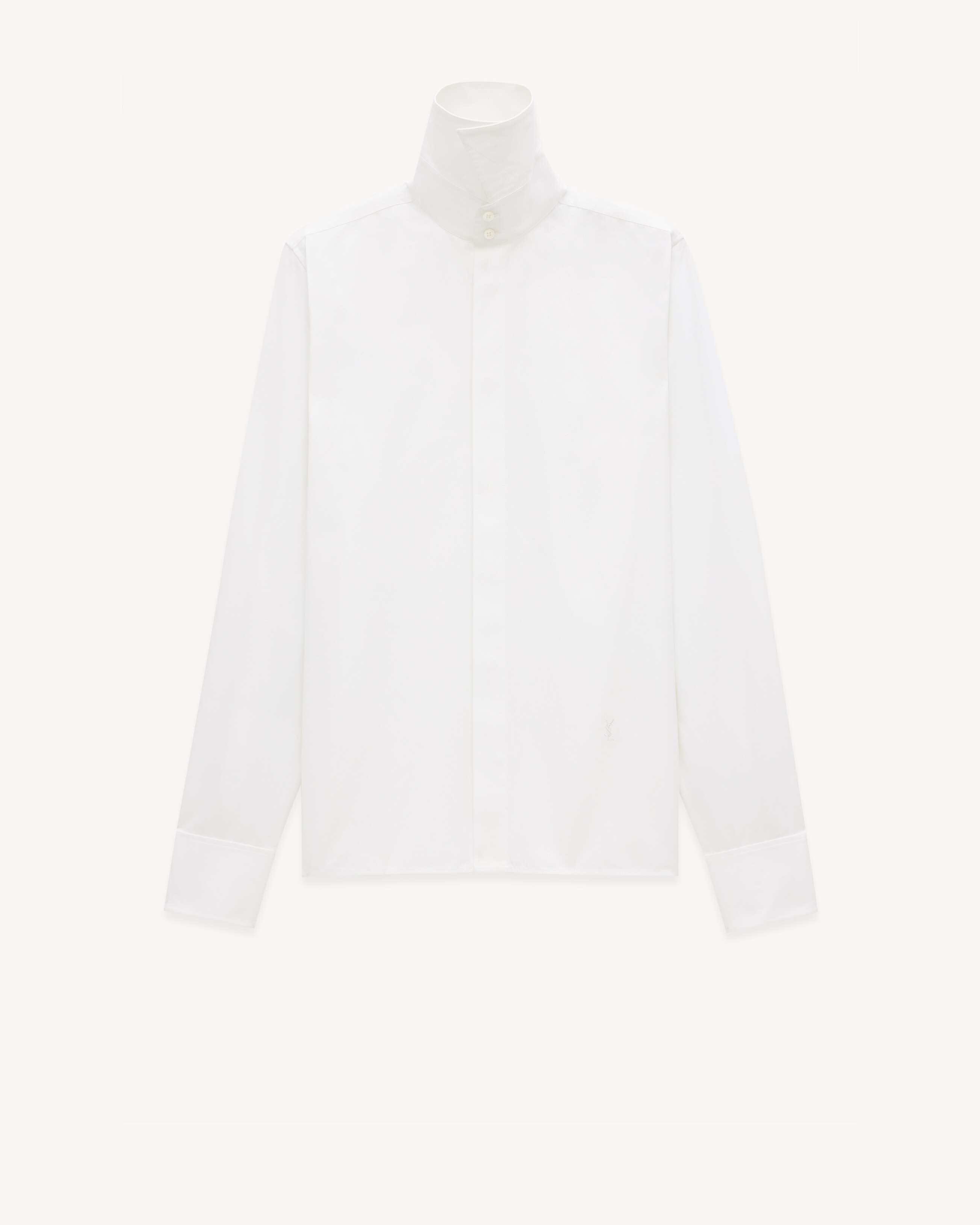 shirt in cotton poplin