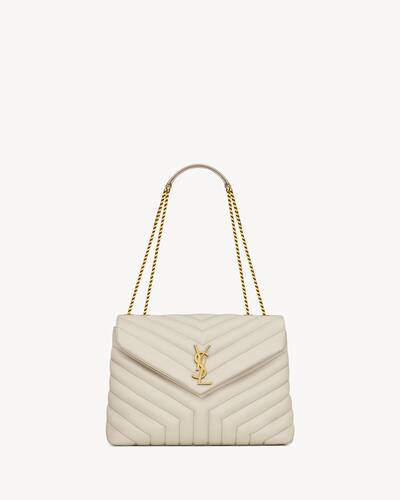 SAINT LAURENT - Loulou small leather shoulder bag