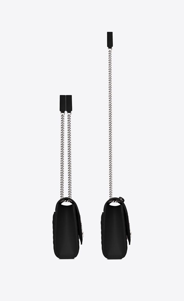 Yves Saint Laurent Envelope Medium Matelassé Leather Crossbody Chain Bag