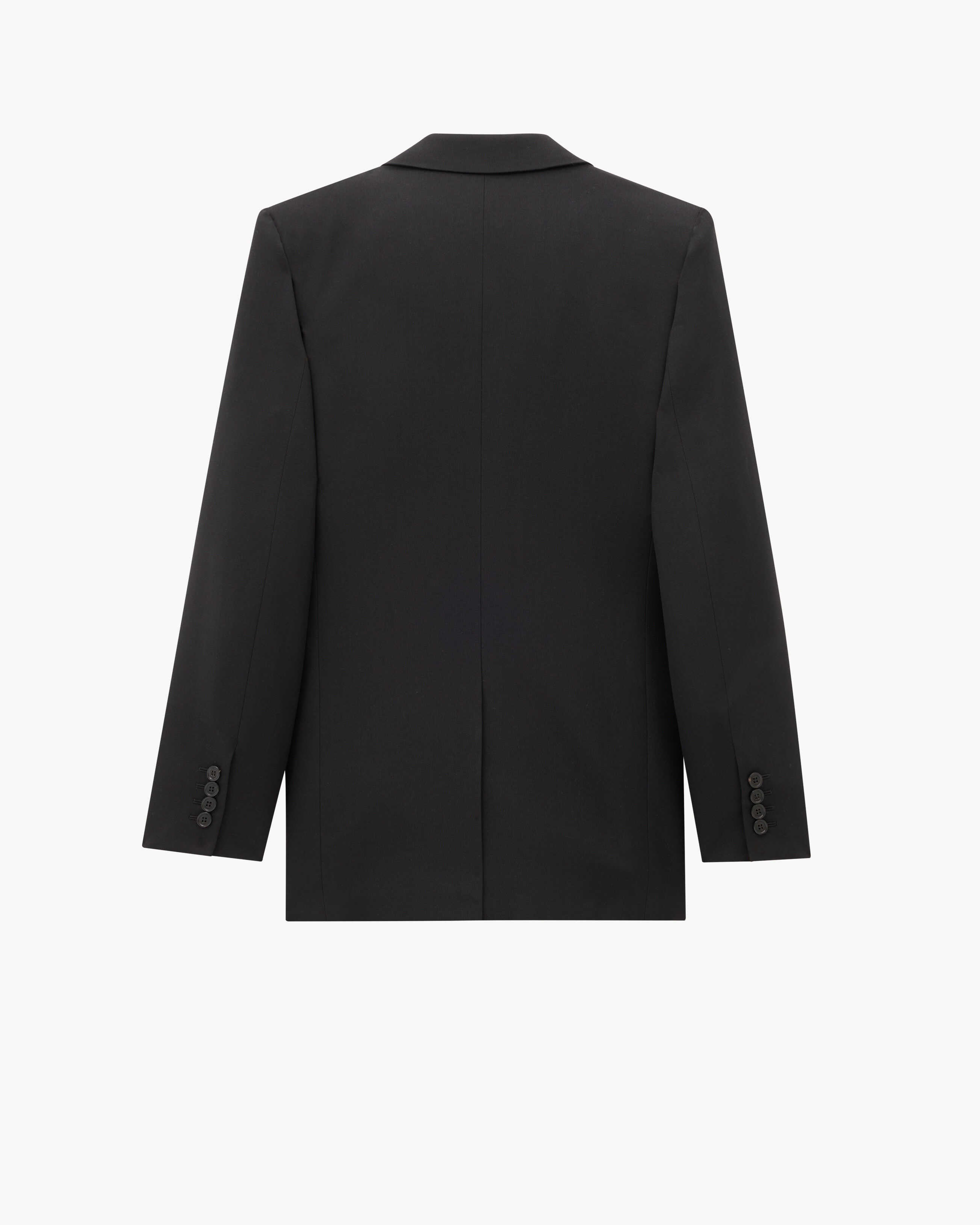 Jacket in Wool Gabardine