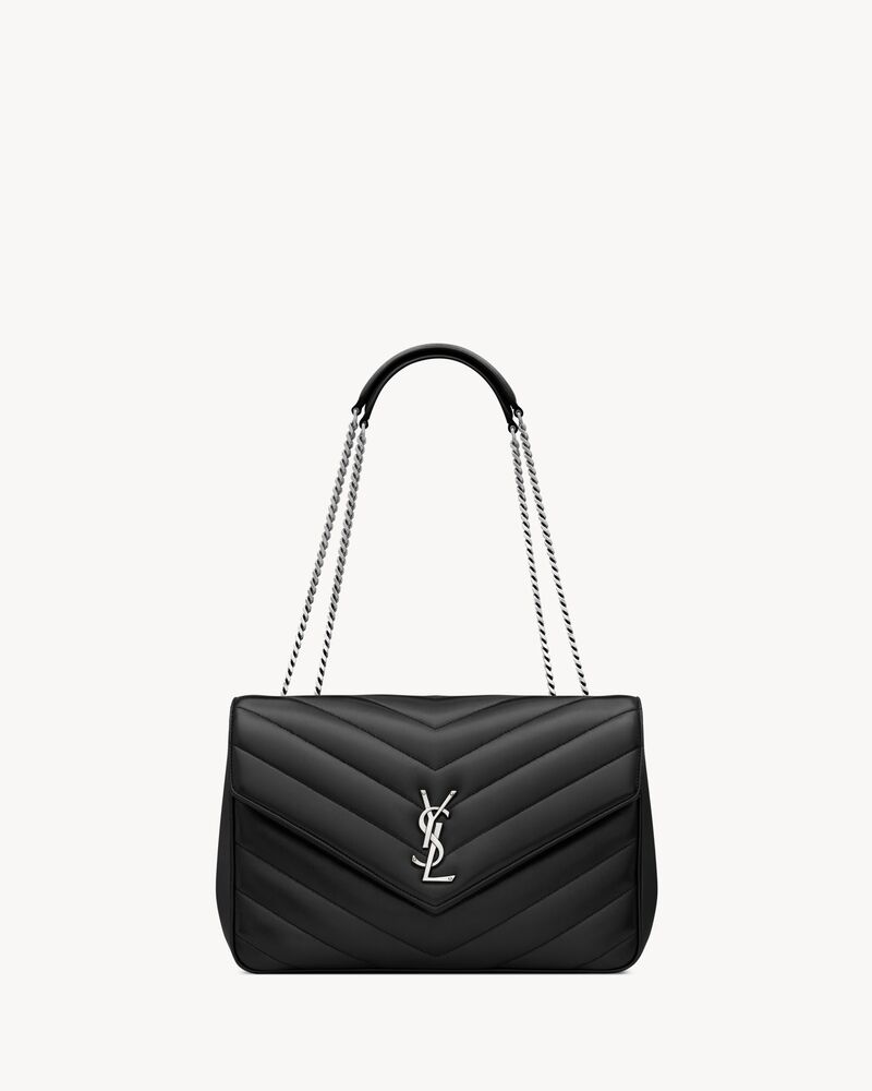 LOULOU large in MATELASSÉ lambskin