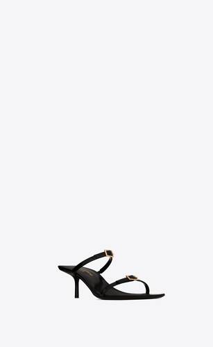 Nuit mules in lacquered ayers | Saint Laurent | YSL AU