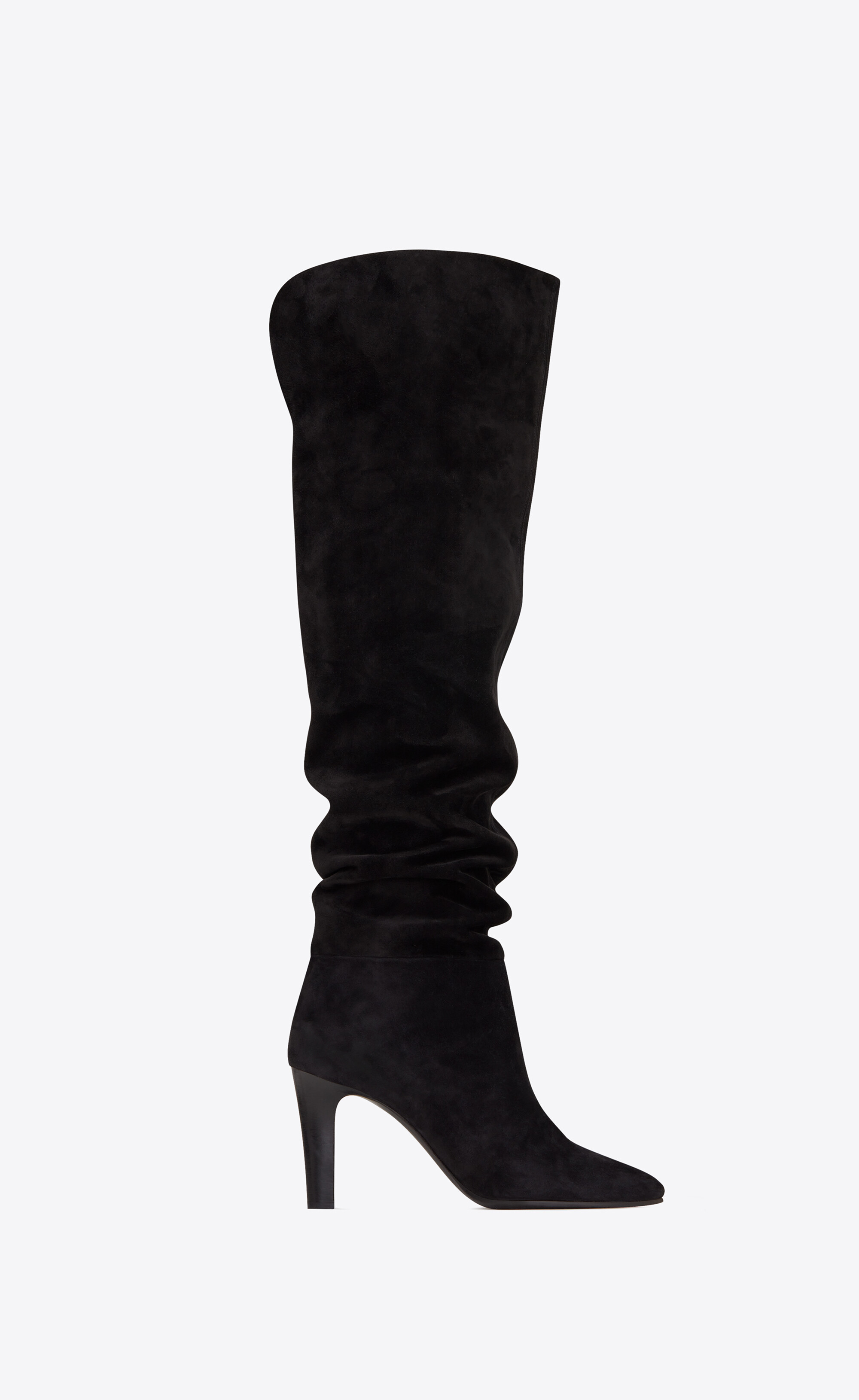 ysl suede boots