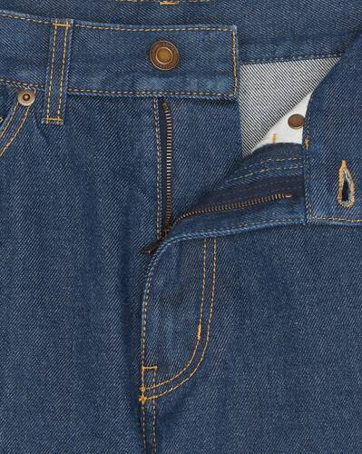 clyde jeans in medium blue rinse denim