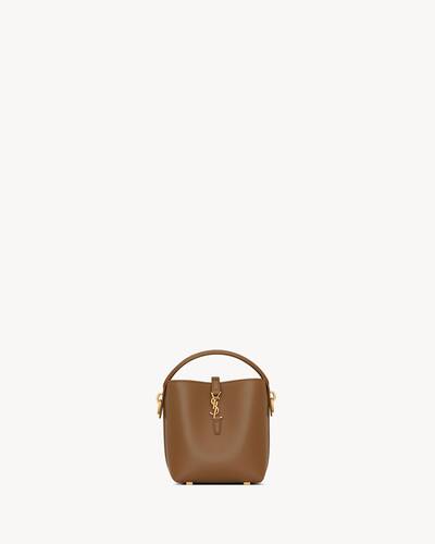 ★SAINT LAURENT★関税込♪NEW♪Le 37 ミニ バケツバッグ SAINT LAURENT】LE 37 ミニ バケットバッグ シャイニーレザー