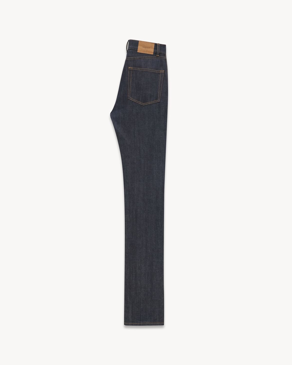 90's slim jeans in raw indigo denim