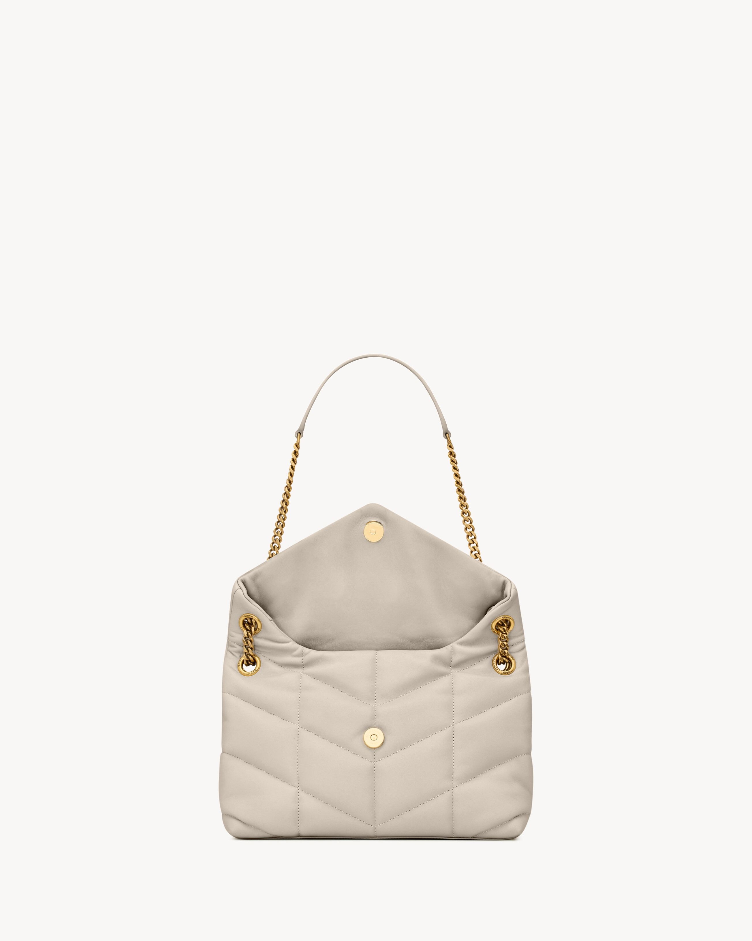 PUFFER SMALL aus gestepptem Nappaleder