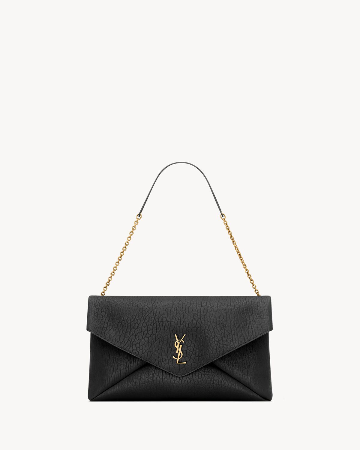 cassandre xxl envelope pouch on chain in lambskin 