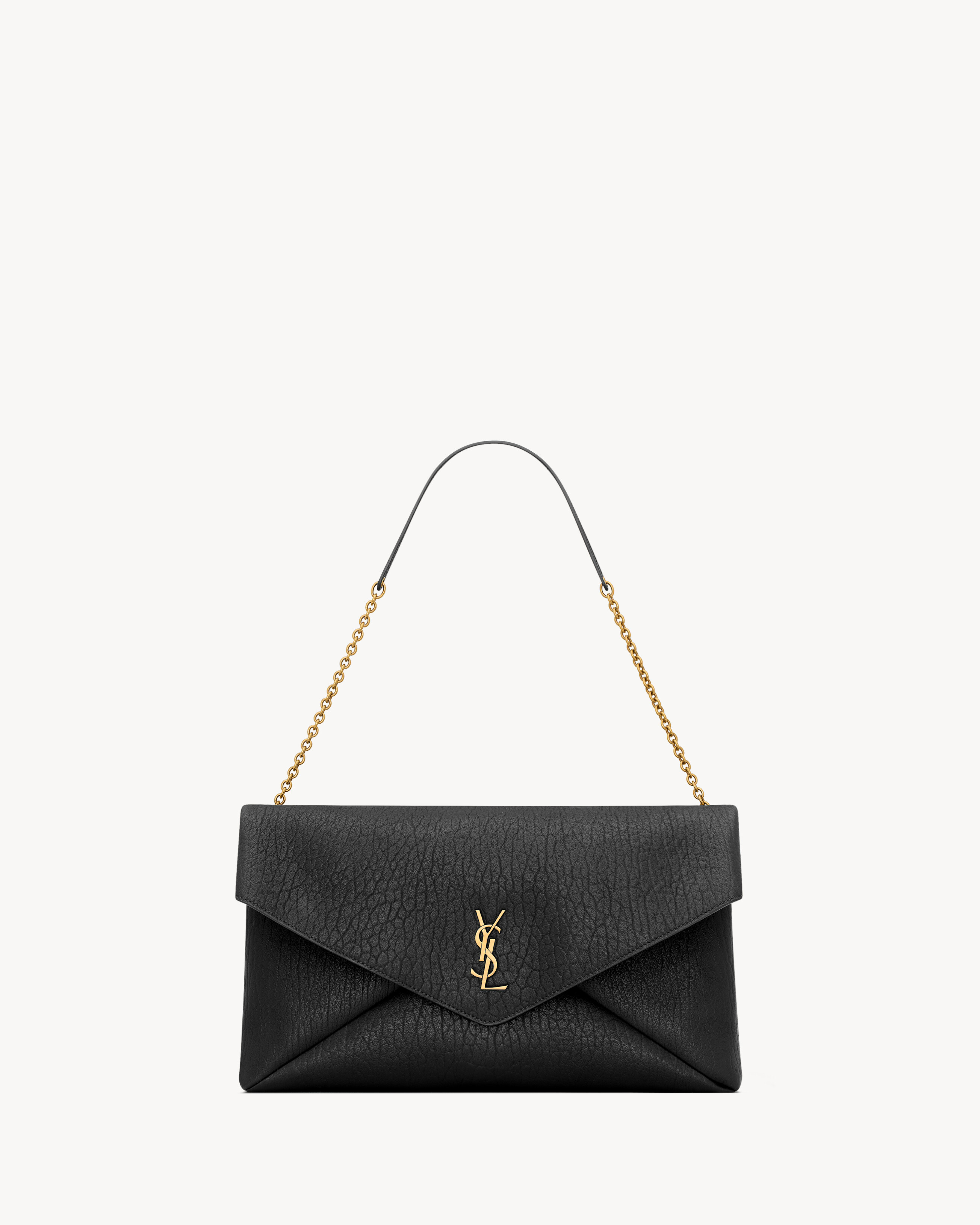 CASSANDRE XXL envelope pouch on chain in lambskin 
