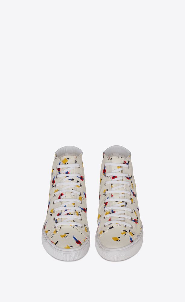 saint laurent malibu canvas sneakers