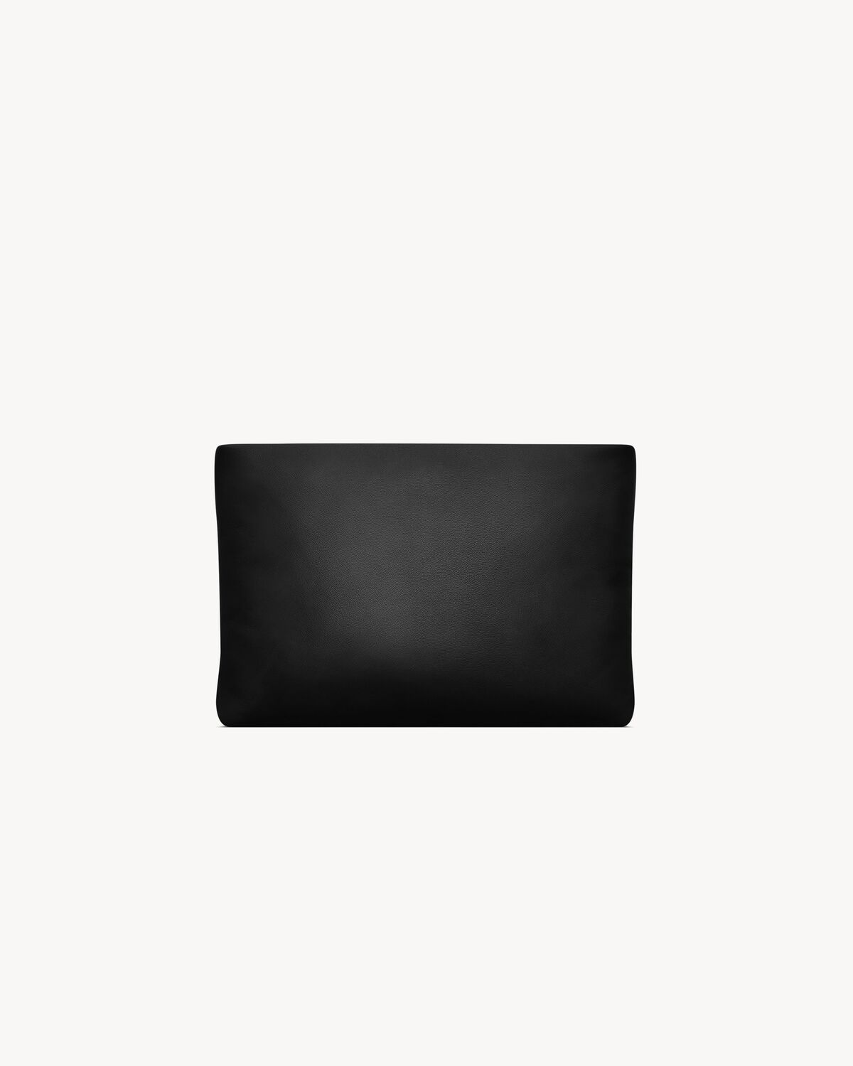 Kleine, bauschige SAINT LAURENT Pouch aus Lammleder