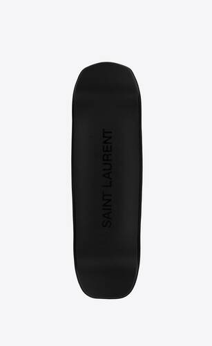skateboard saint laurent recouvert de cuir