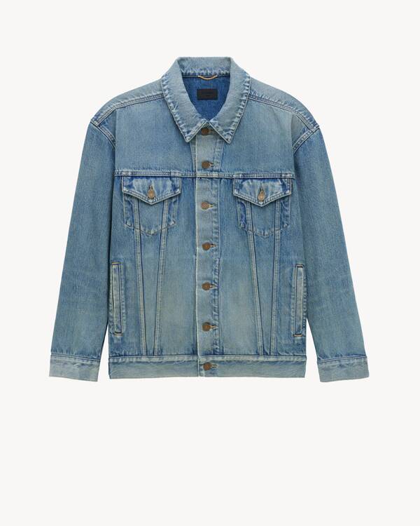 Blue Denim Uniqlo Oversized Denim Jacket Uniqlo Oversized Denim