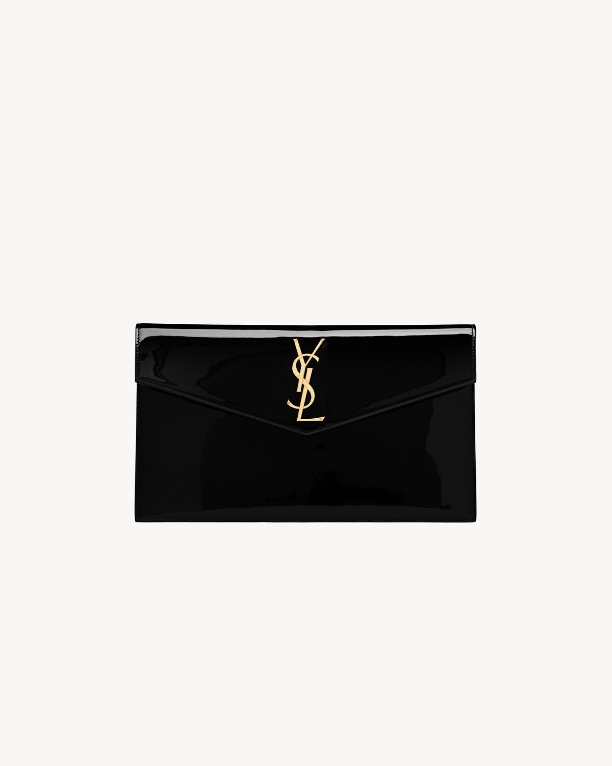 UPTOWN POUCH IN PATENT LEATHER